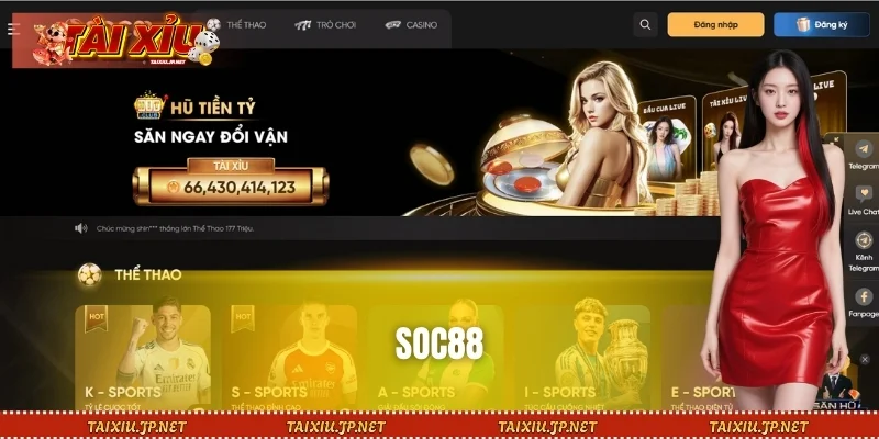 SOC88 - Siêu Web Uy Tín Châu Á | Tham Gia Ngay +88K